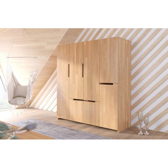 Nouveau design de bonne qualité en bois massif High-Grade placard penderie  - Chine Armoire penderie, armoire en bois massif