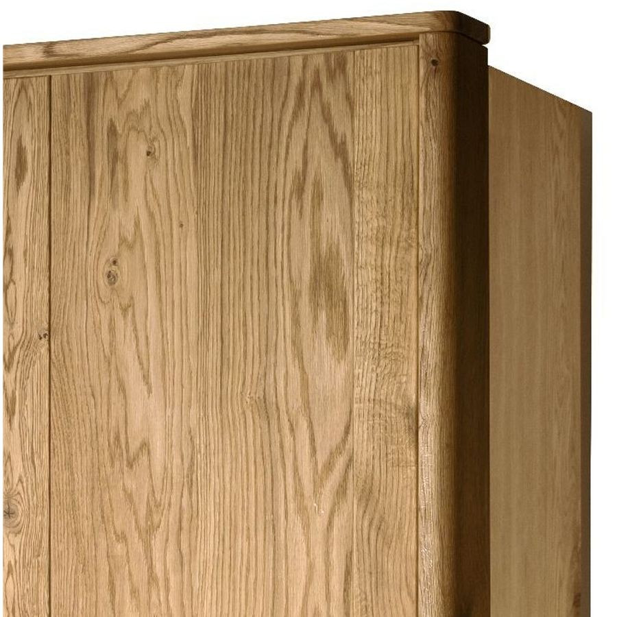 Armoire-dressing bois 3 portes chêne naturel collection VERONA
