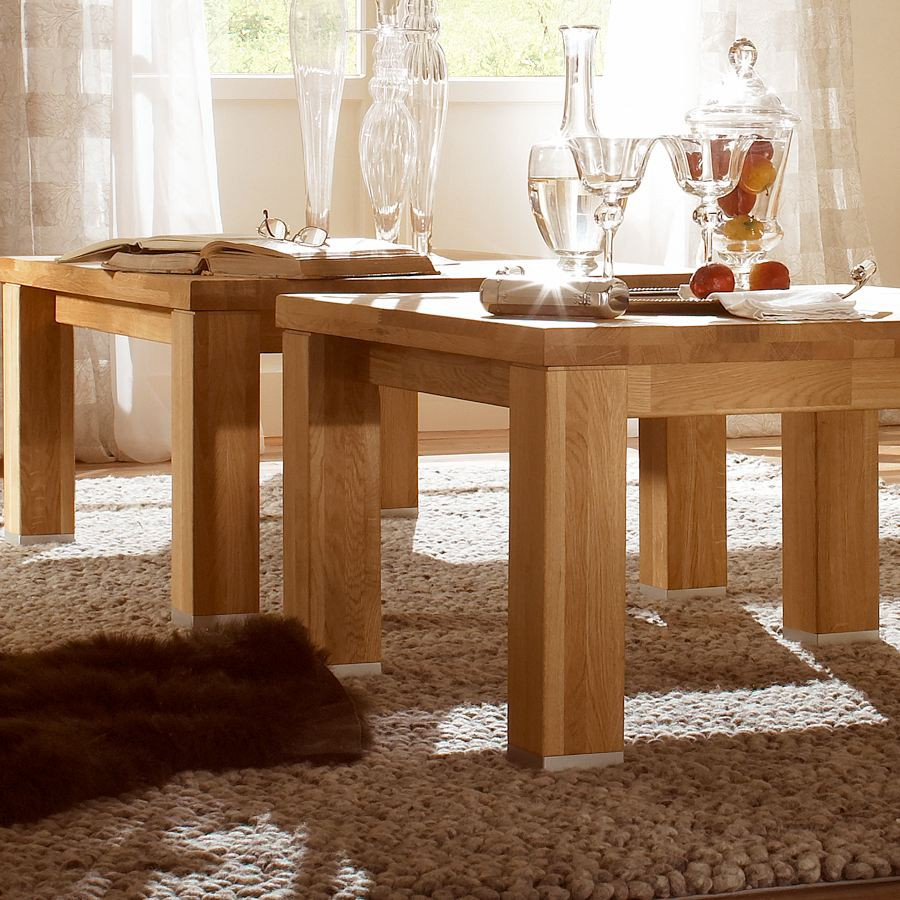 table basse carré bois pour salle a manger collection ROMA
