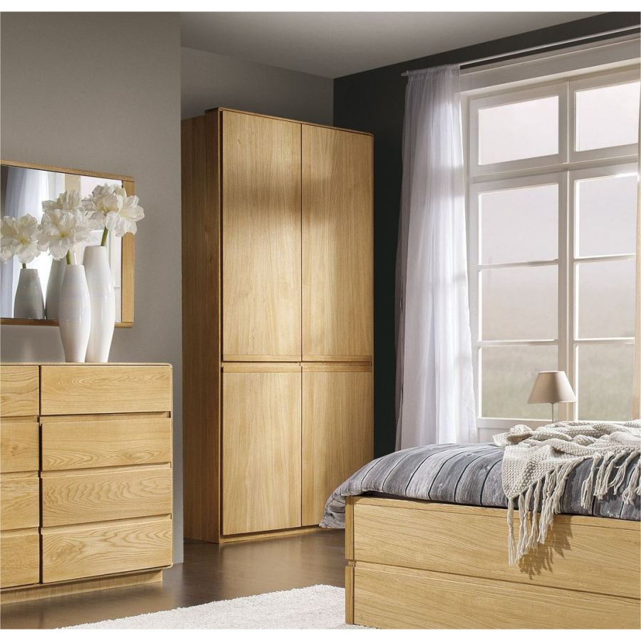 armoire dressing bois pour chambre a coucher collection VOLA