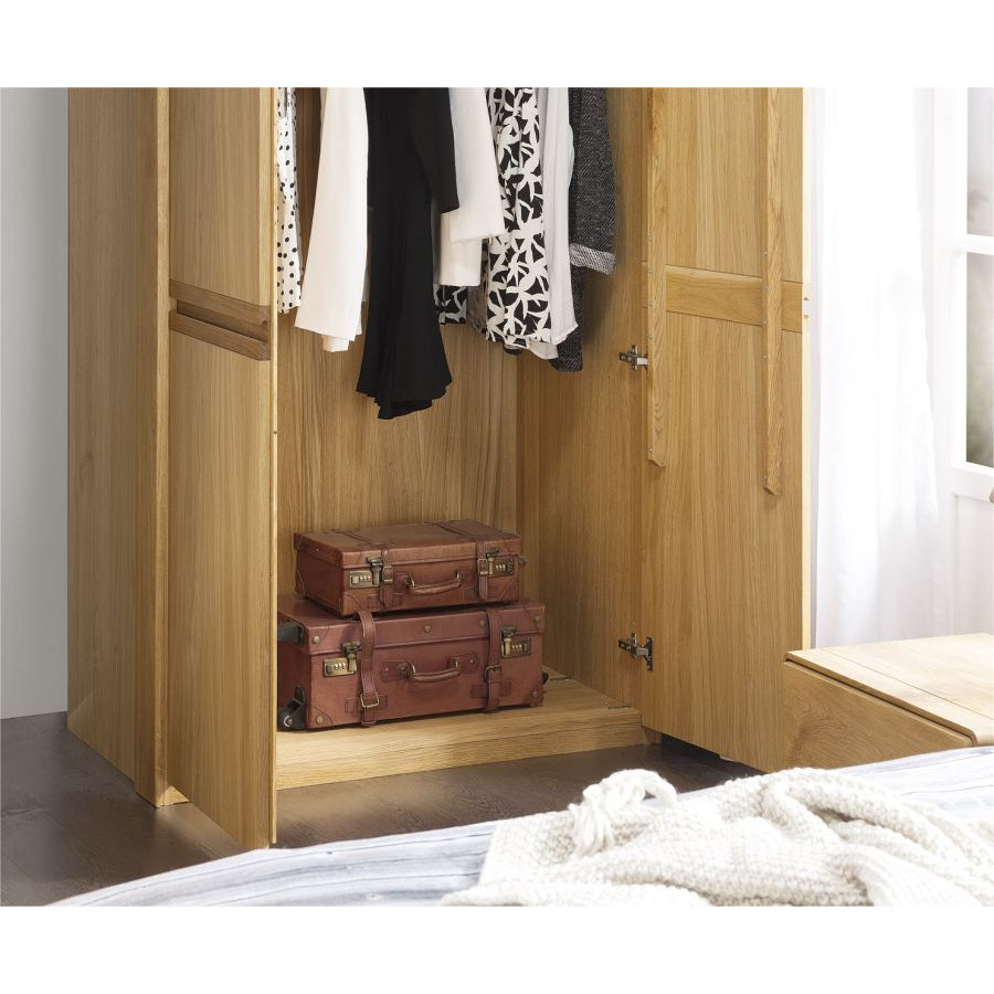 armoire dressing bois avec espace de rangement collection VOLA