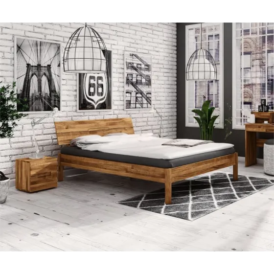 Lit 2 places chêne collection Soho