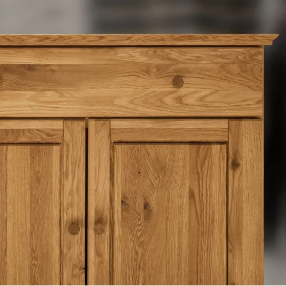 Commode 100% en chêne massif collection Evora