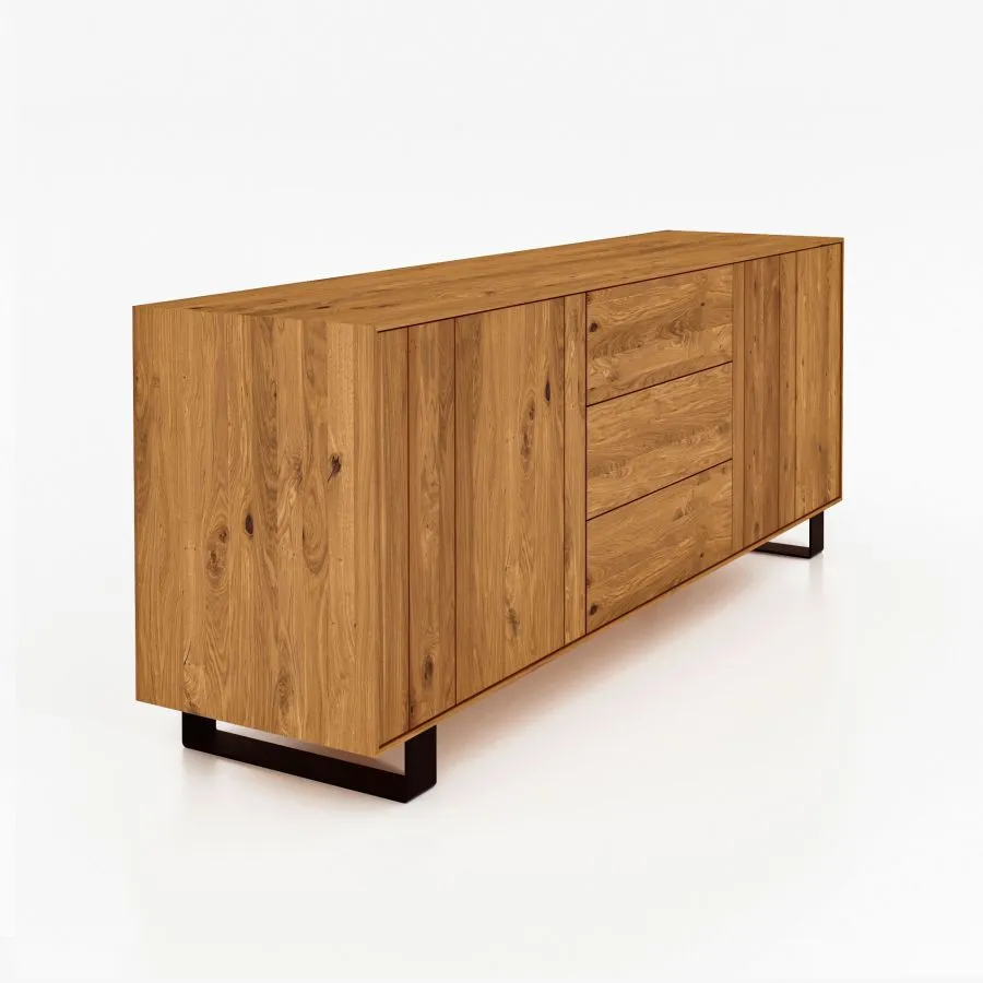 Buffet pieds métal et bois collection STYL