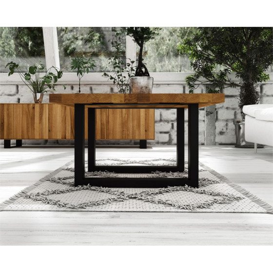 Table basse style industriel en bois collection Styl