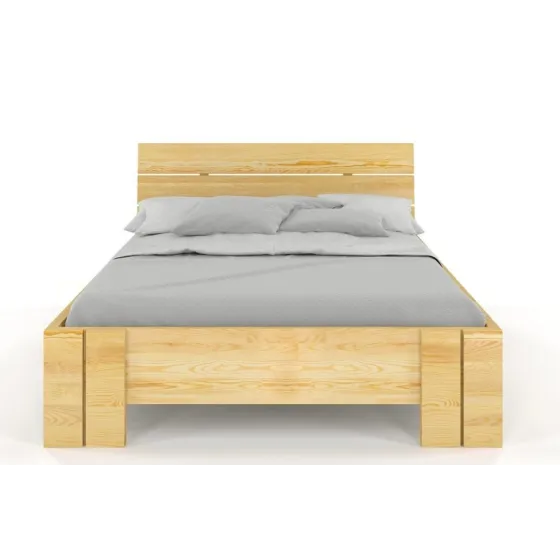 lit en pin 140x190 finition naturel collection MODENA