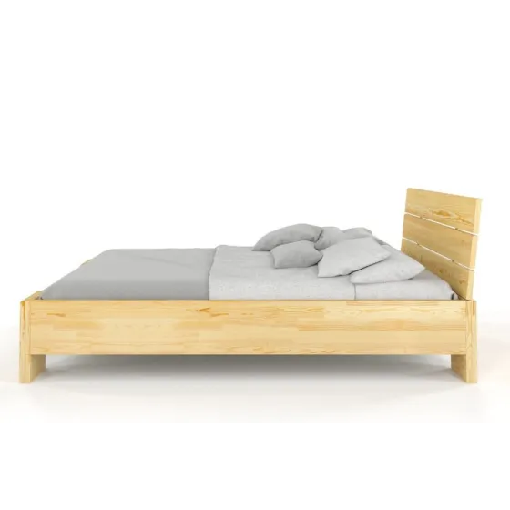 lit en pin 180x200 finition naturel collection MODENA