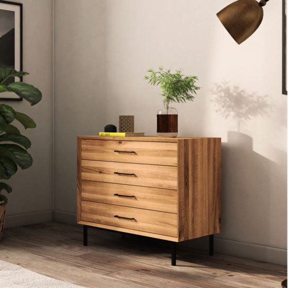 Commode en bois massif collection Harmony