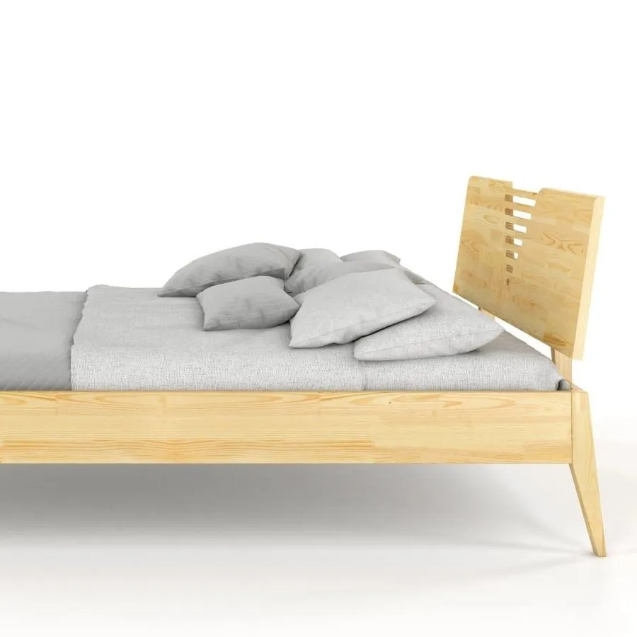 Lit en bois massif 100% pin naturel collection LINATE