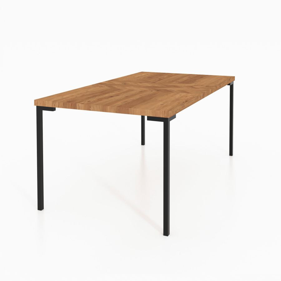 Table basse en bois industriel collection Harmony