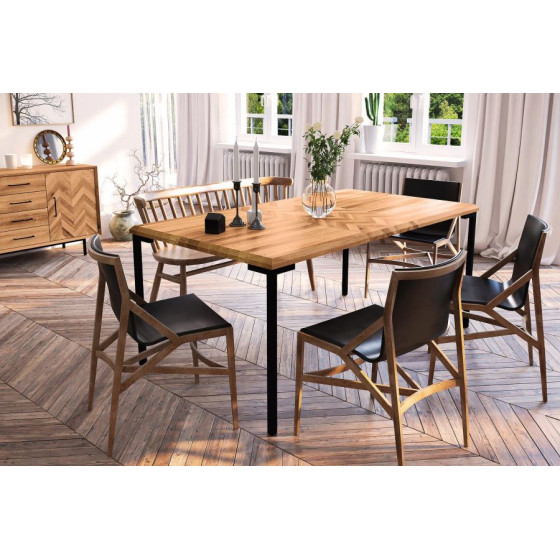 Table a manger bois massif collection Harmony