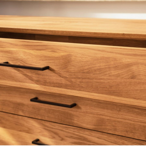 Commode en bois avec tiroirs collection Harmony
