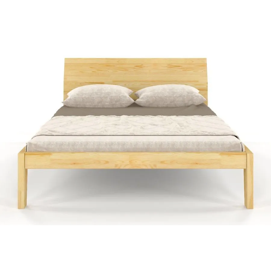 Lit 140x190 en pin massif naturel collection AGA