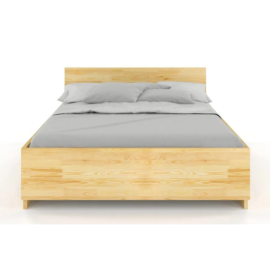 Lit coffre bois design collection Noko