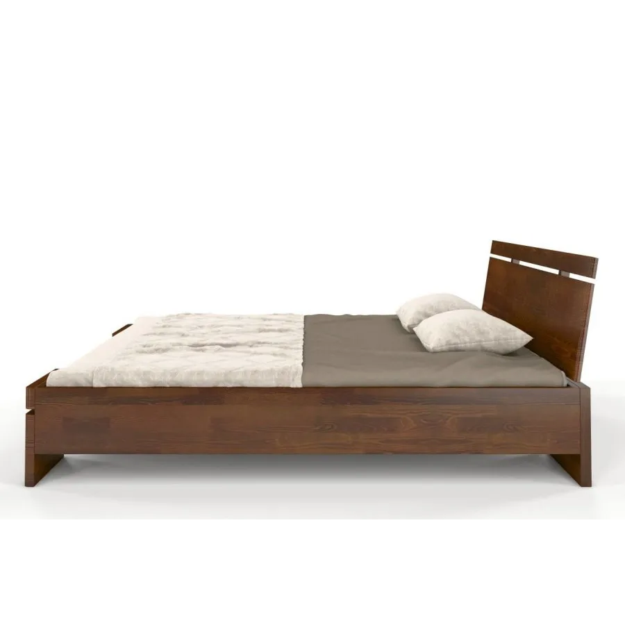 Lit en bois pin massif 180x200 collection NOTTE