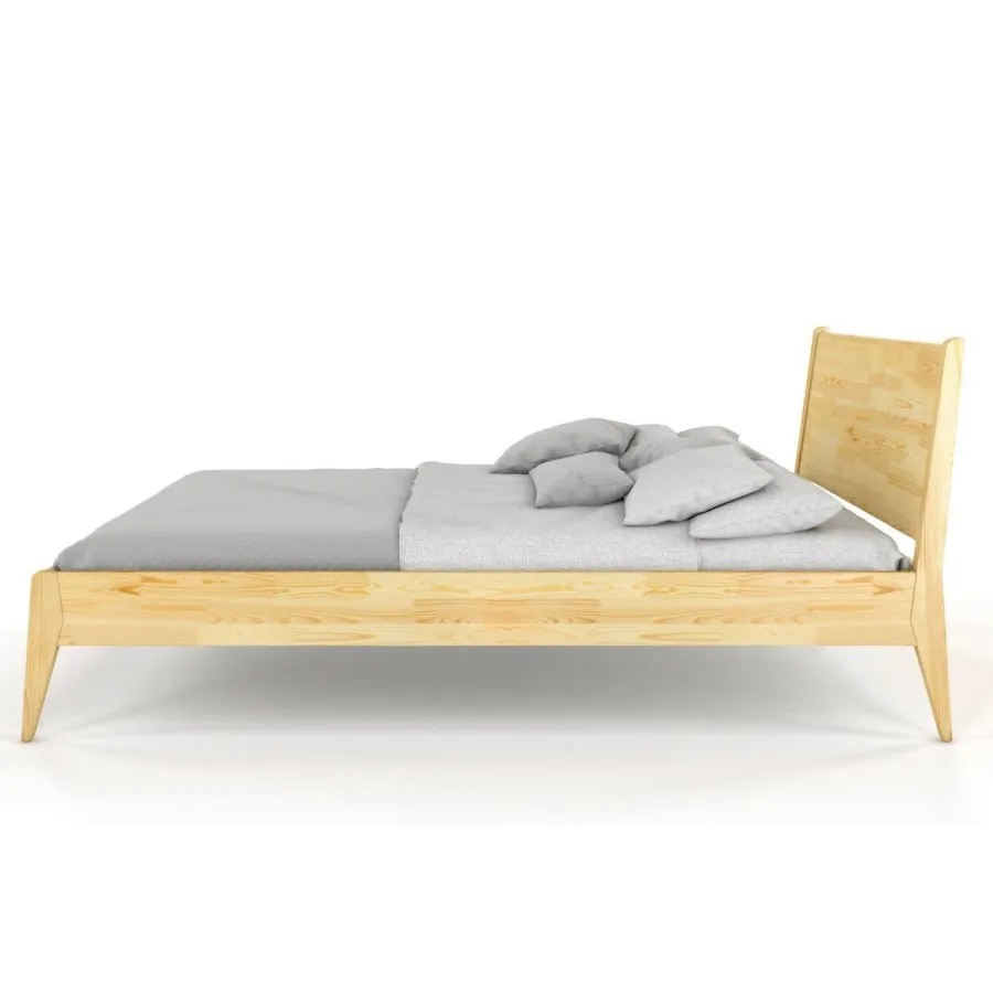 Lit 180x200 pin massif finition naturel collection VENISE