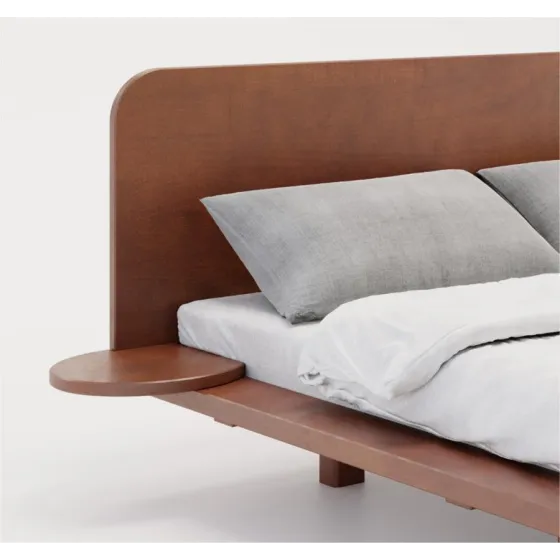 Lit bois teinte wenge collection KOBE