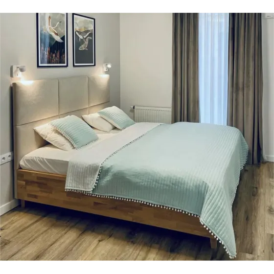 Lit coffre bois 180x200 collection Blox