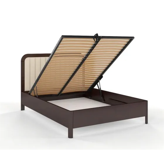 Lit avec coffre de rangement et sommier collection Verde