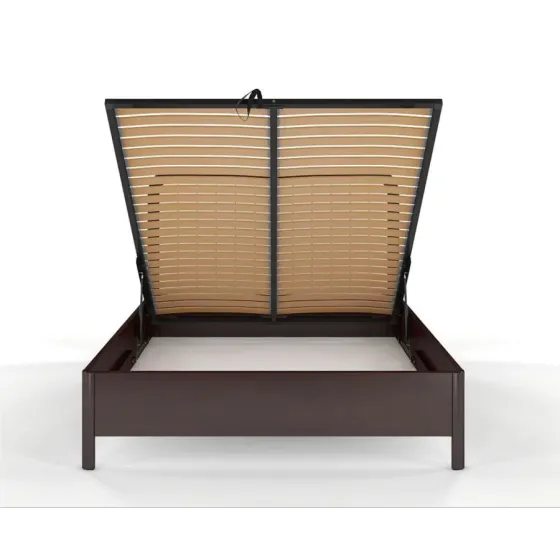Lit sommier avec coffre de rangement collection Verde