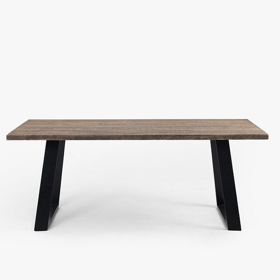 Table en bois  chêne rustique collection Solido