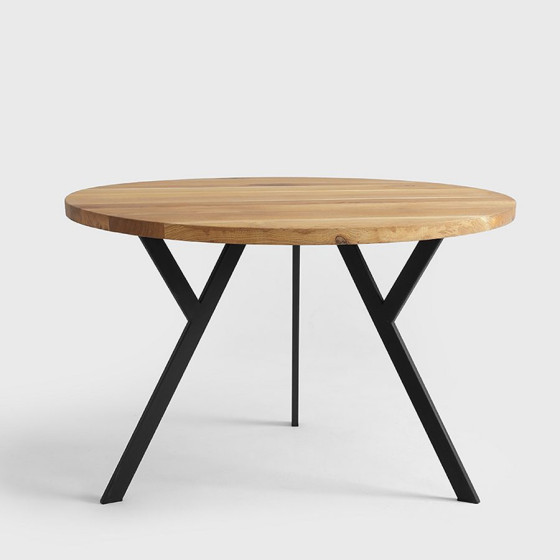 Table ronde bois 120 cm collection TREND