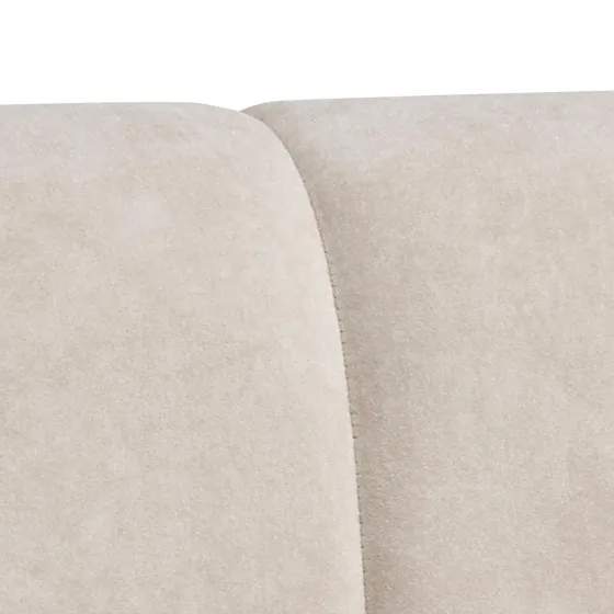 Tête de lit en tissu écru collection Bergamo