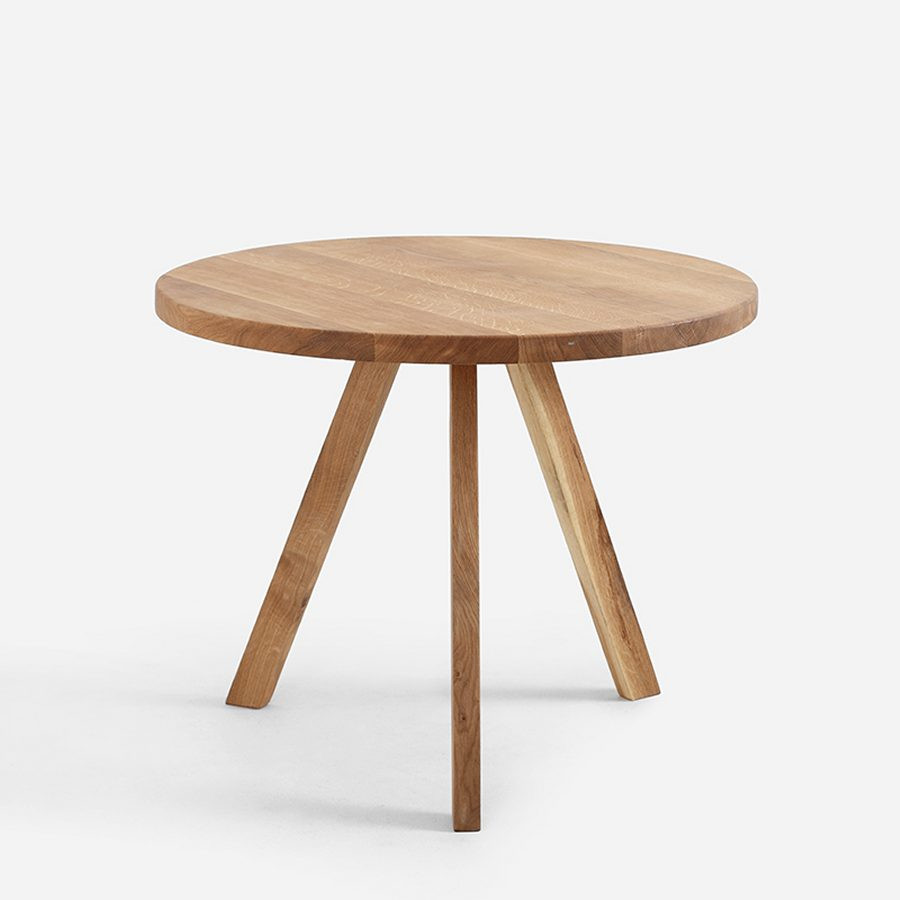 Table ronde bois plateau 90 cm collection Nopp