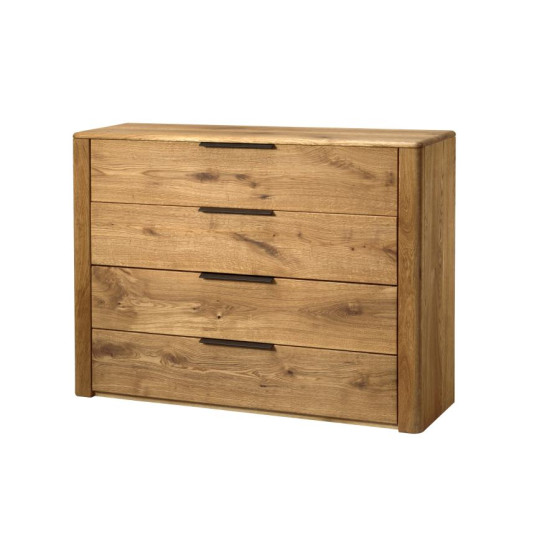 Commode bois naturel 4 tiroirs collection VERONA