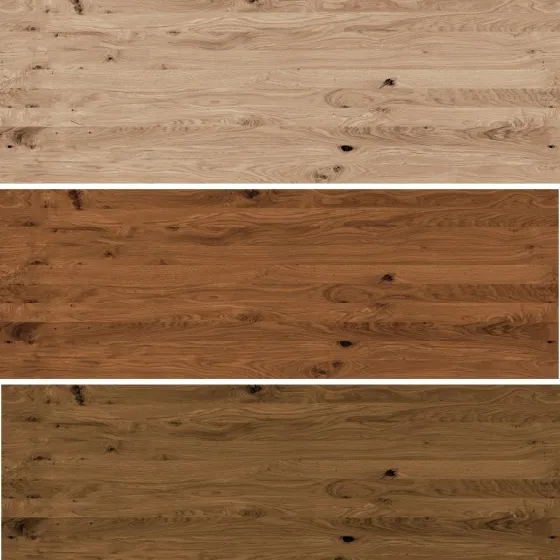 Commode haute bois massif naturel 6 tiroirs VIGO