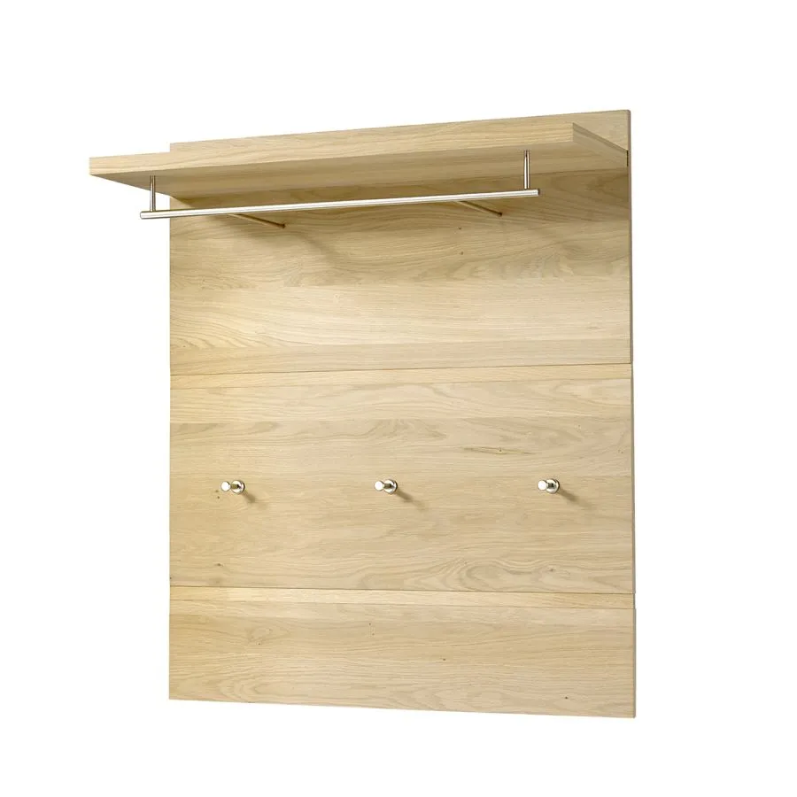 Porte manteau en bois mural collection MILO