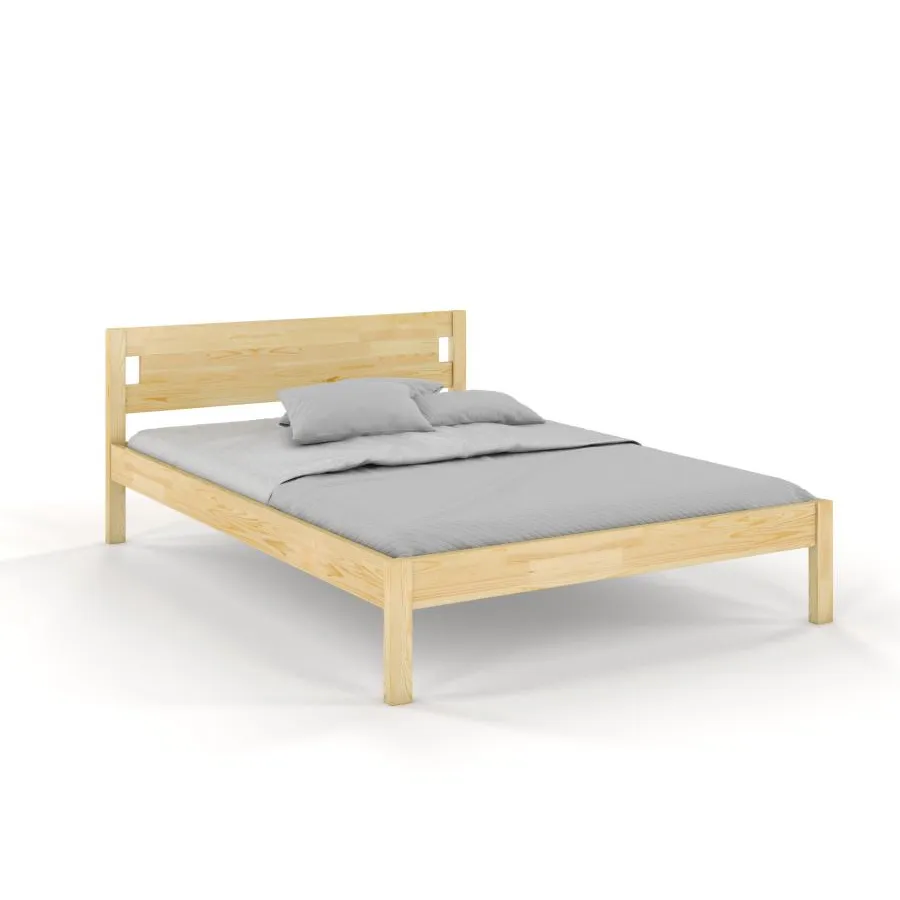 Lit pin massif finition naturel collection Niko