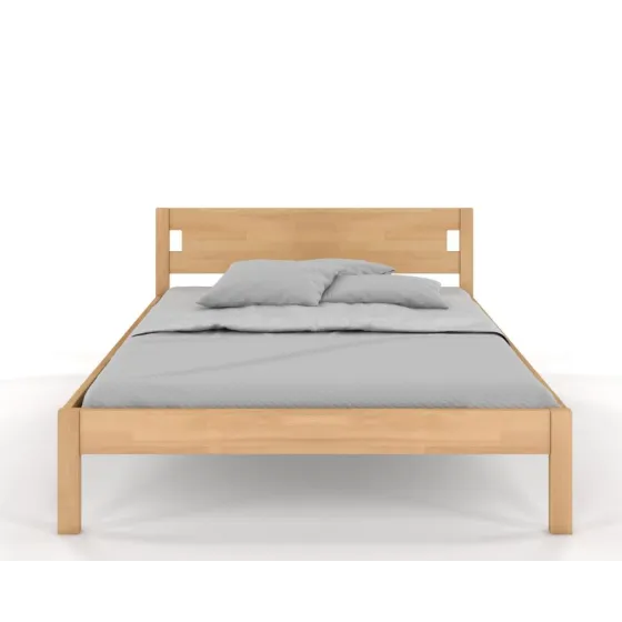 Lit bois hêtre naturel collection Niko