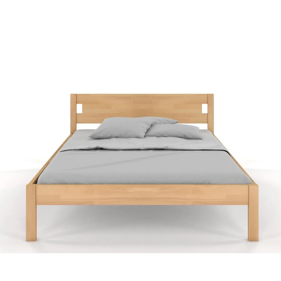 Lit bois hêtre naturel collection Niko