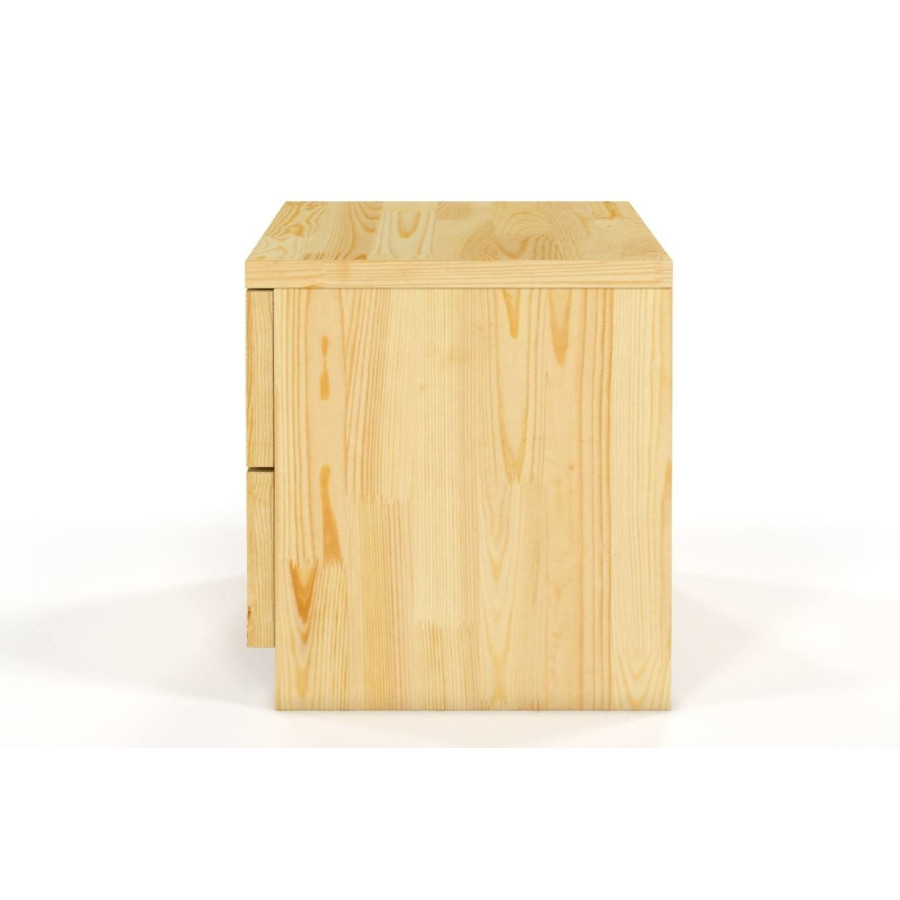 Table de chevet 100% bois pin massif collection ZENNO
