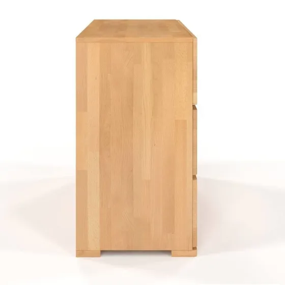 Commode en bois avec pieds en massif collection MODERNA