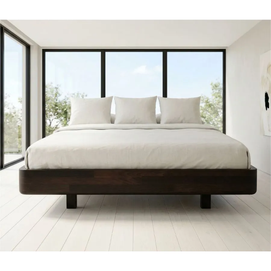 Cadre de lit en bois 160x200 collection MOOD
