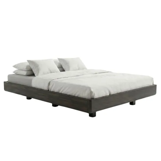 Cadre de lit 140x200 bois collection MOOD