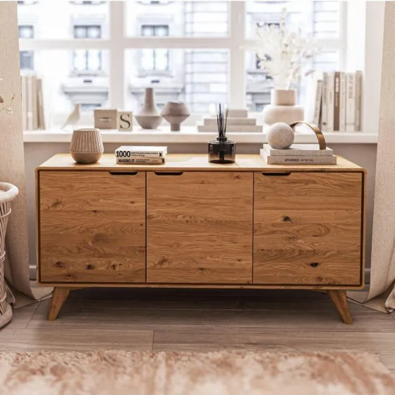 Buffet en bois design scandinave collection SVEN