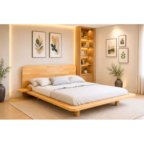 lit design bois collection KOBE