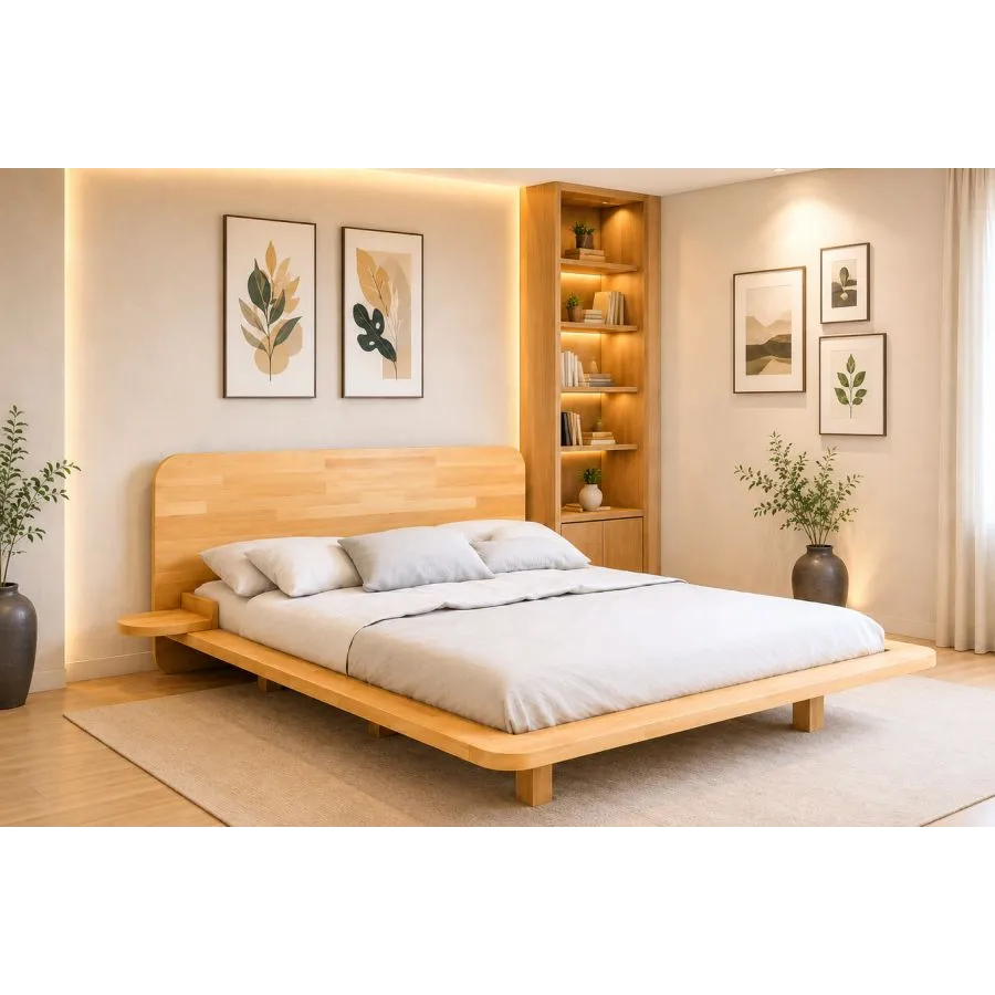 lit design bois collection KOBE