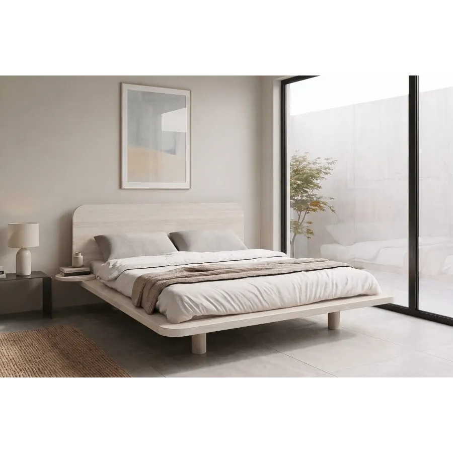 Lit blanc collection Kobe