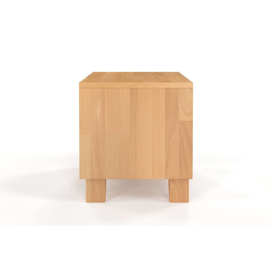 Table de chevet 100% en bois massif collection KIRU