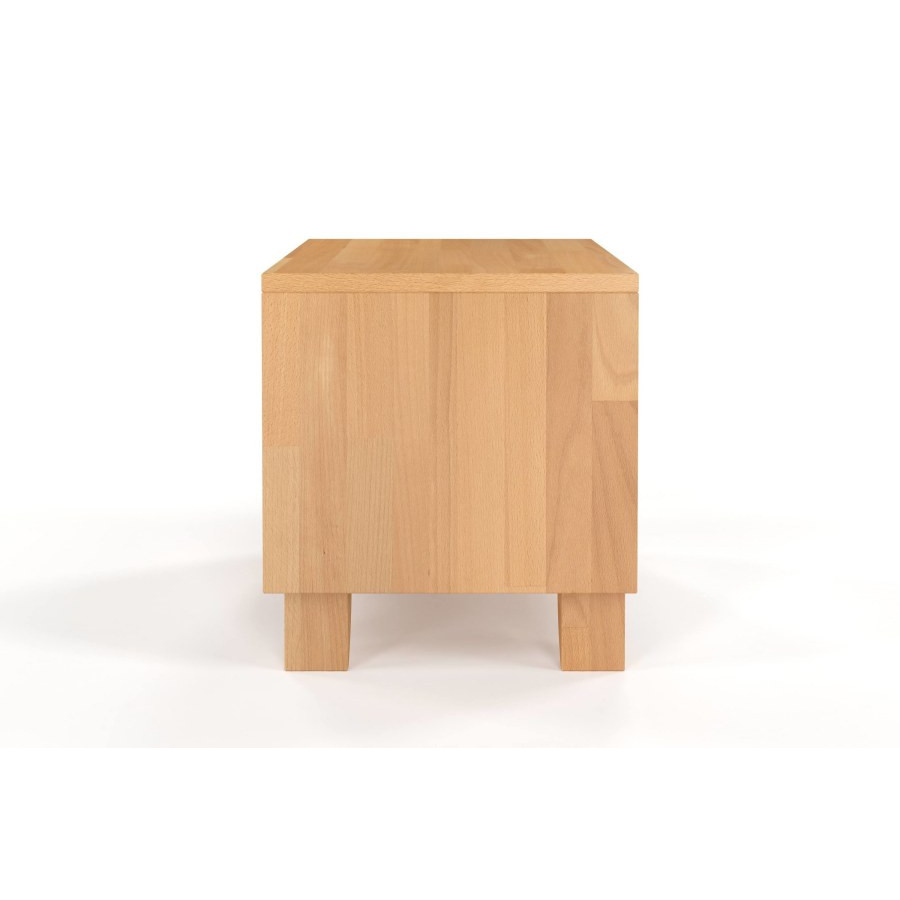 Table de chevet 100% en bois massif collection KIRU