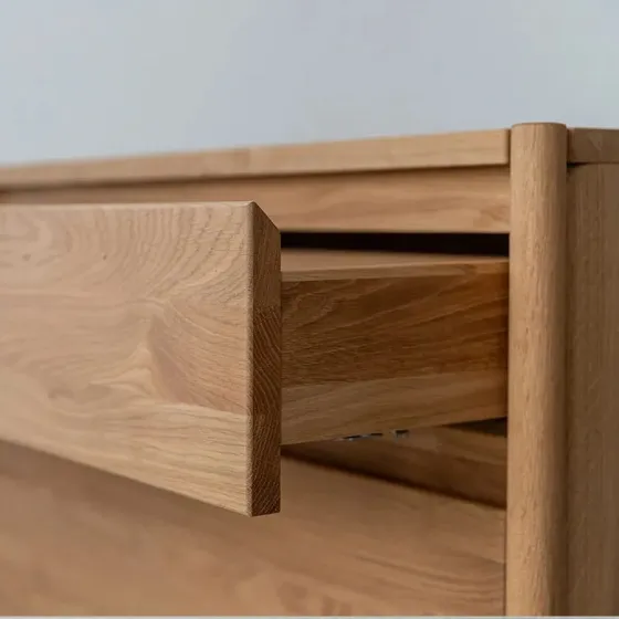 Meuble chaussure en bois chêne massif KUMO | Naturel, Marron