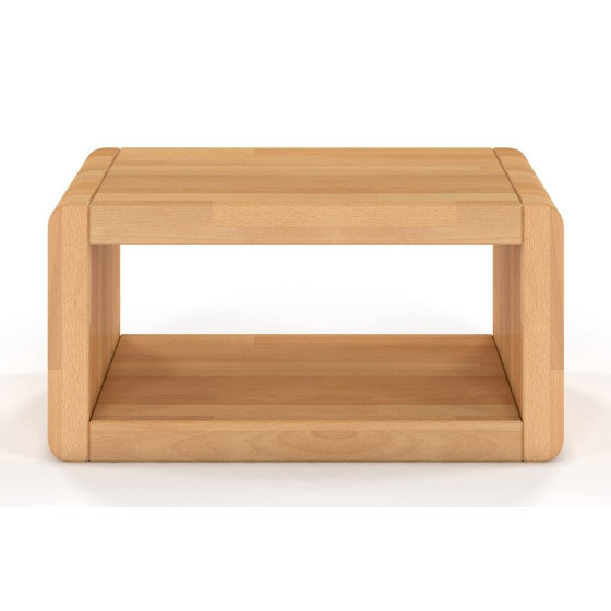 Table de nuit en bois finition naturel design collection SLATE