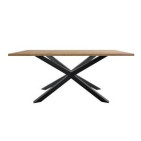 Table bois massif et pieds métal style industriel