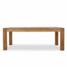 Table extensible en chêne