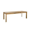 Table à manger en bois extensible