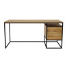 Bureau bois métal